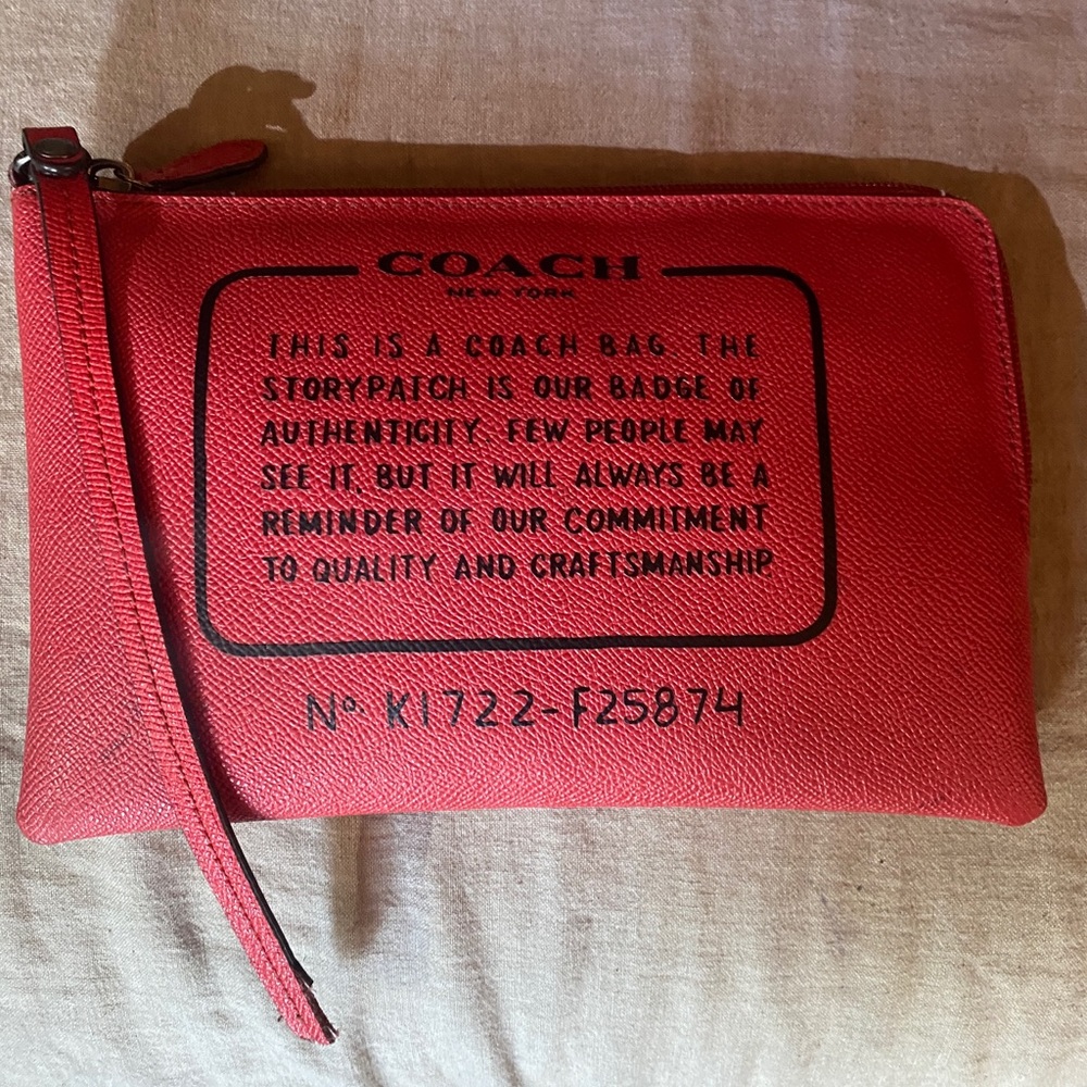 COACH reversible city tote in rose camo print